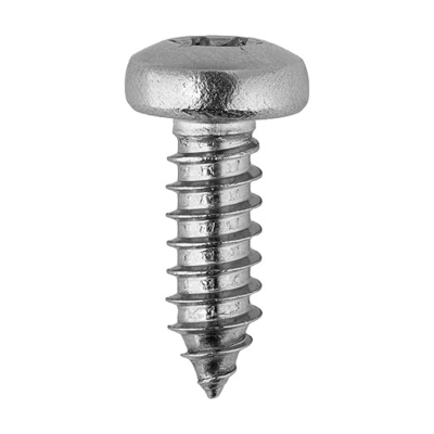 Vis de plaque d'immatriculation anti-vol à l'épreuve de la rouille Étiquette de voiture en acier inoxydable Hardware de montage de plaque M6 1/4 " Vis anti-altération pour le support de cadre avant arrière