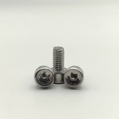 Vis de sécurité zinguées avec type d'entraînement personnalisable, performance non magnétique, sécurité générale, quincaillerie Guanbiao