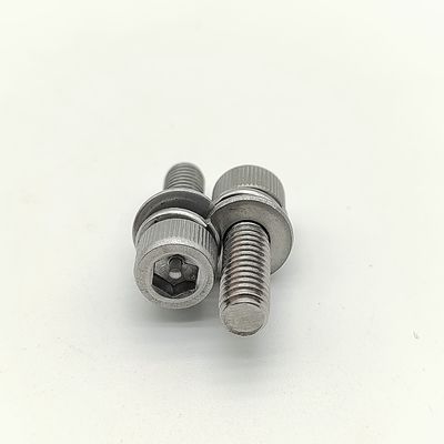 Customizable Thickness Stainless Steel Lock Screws External Hexagon Heavy Duty Components Ideal for Industrial and Mechanical