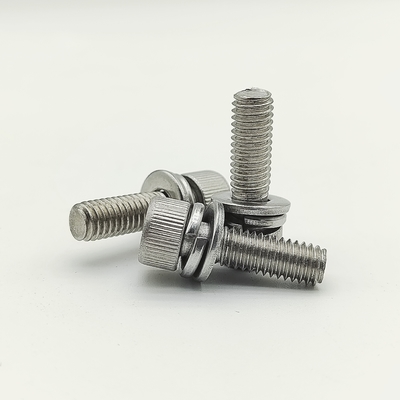 Vis à tête cylindrique de sécurité triple A4-80 non standard pour infrastructure publique, finition oxyde noir, douille hexagonale, quincaillerie Guanbiao