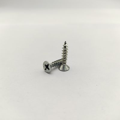 Vis à tôle à tête fraisée cruciforme Phillips en acier inoxydable M3-M8