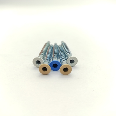 304 SS vis pour meubles Hex Drive CounterSunk Self-Tapping Outdoor et résistant à l'humidité