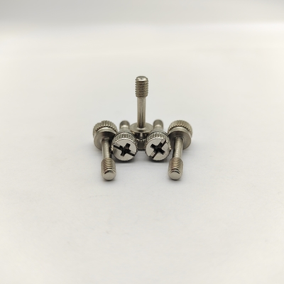 Vis A4 moletées captives 316 SS Combo Phillips/Fente Équipement médical et de laboratoire Facile à nettoyer