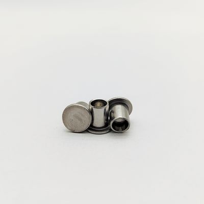 304 Rivets semi-tubulaires en acier inoxydable à tête plate DIN 7340 M3-M8