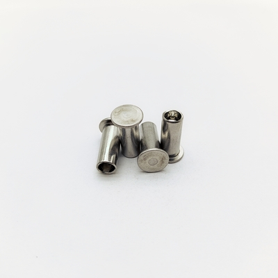 316 Rivets en acier inoxydable M5-M12 Tête plate 40% creux