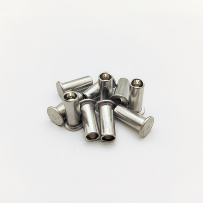 316 Rivets en acier inoxydable M5-M12 Tête plate 40% creux