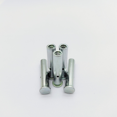 Colonne de noix de rivets à tête plate en acier inoxydable M5-M12 zincée