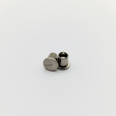 Rivets semi-tubulaires de petite précision - en acier inoxydable de haute résistance - M2 à M6 - pour appareils et instruments médicaux