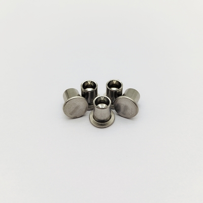 Rivets semi-tubulaires de petite précision - en acier inoxydable de haute résistance - M2 à M6 - pour appareils et instruments médicaux