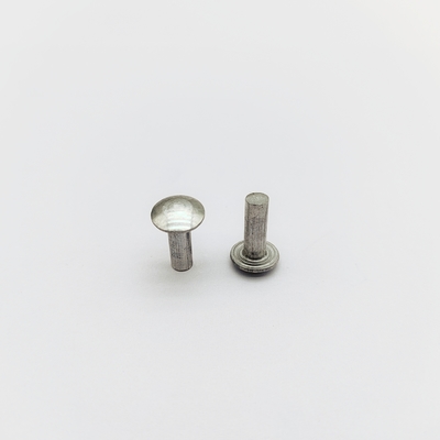 Rivets à tête bombée en aluminium massif, alliage 5056, finition anodisée