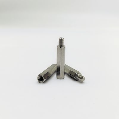 Entretoise hexagonale en acier inoxydable 304, vis M2.5 à M6 pour montage sur PCB