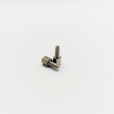 316 en acier inoxydable #4-40 vis hexagonale 12 mm électropolissée