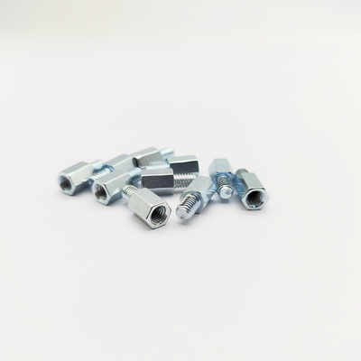 M4 Hex Standoff Screw 8 mm en acier inoxydable bleu-zinc
