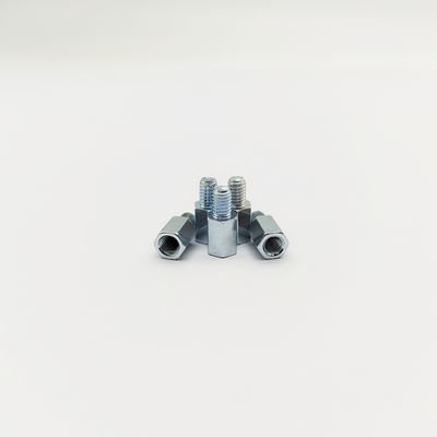 Écrou hexagonal en acier inoxydable M3-M12 5-100 mm plaqué en zinc bleu