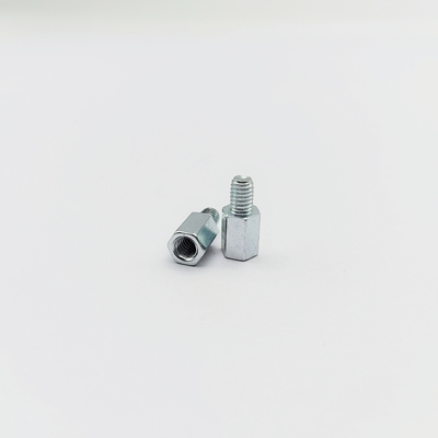 M4 Hex Standoff Screw 8 mm en acier inoxydable bleu-zinc