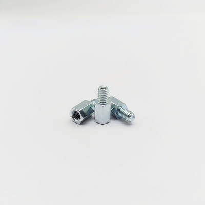 M4 Hex Standoff Screw 8 mm en acier inoxydable bleu-zinc