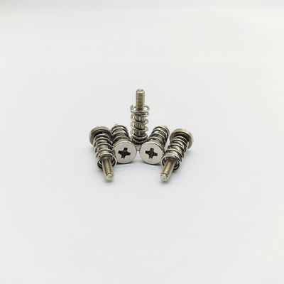 M3 évier de chaleur vis à ressort 21 mm Phillips Drive Zinc Phosphate revêtu