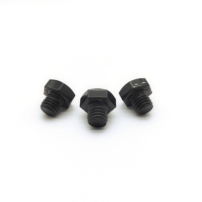 Boulons de roue à tête hexagonale M8 13mm Noir Acier inoxydable Paquet de 1000