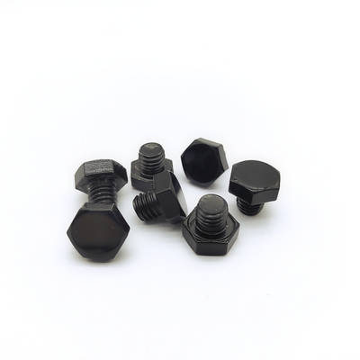 Boulons de roue à tête hexagonale M8 13mm Noir Acier inoxydable Paquet de 1000