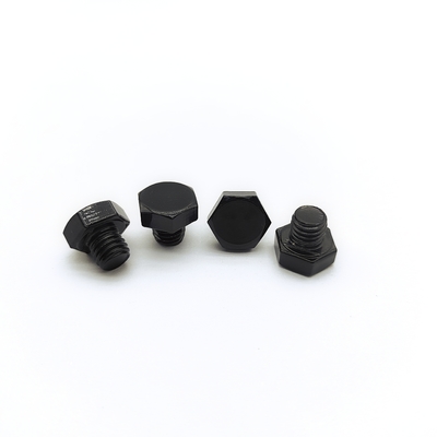 Boulons de roue à tête hexagonale M8 13mm Noir Acier inoxydable Paquet de 1000