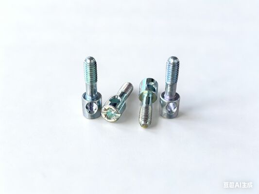 Tolérance plus ou moins 0,05 mm Screws du compteur électrique Tête de plateau en acier inoxydable Adapté à divers types de compteurs électriques