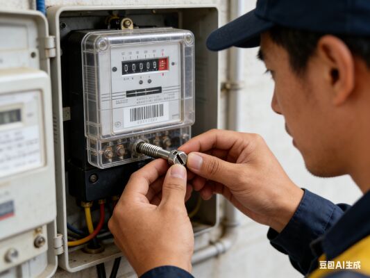 Tolérance plus ou moins 0,05 mm Screws du compteur électrique Tête de plateau en acier inoxydable Adapté à divers types de compteurs électriques