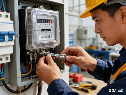 Vis d'étanchéité du compteur électrique en acier inoxydable fil grossier durable anti-altération vis de sécurité pour la protection du compteur de services publics