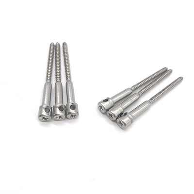 M4 Plomb Seal Vis Électrique Compteur Vis Nail Seal Table Boulons avec Trou Boulon En Acier Inoxydable 8mm-50mm Longueur - (M4x45mm