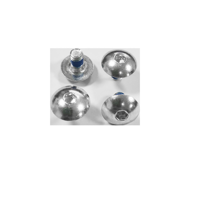 Anti taille matérielle en aluminium se desserrante passivée de la vis 6061 M6x10mm