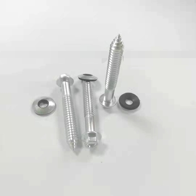 Screw auto-adhésif pour la construction de vis à brides hexagonales Screws de fabricant Screws avec joint composite
