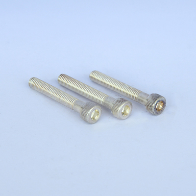Les vis de machine principales de botte d'acier inoxydable d'ODM Silverplated SS316