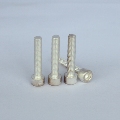 Les vis de machine principales de botte d'acier inoxydable d'ODM Silverplated SS316