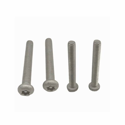 Vis inaltérable Pin Hex Recess M5X12 de sécurité d'acier inoxydable de bouton