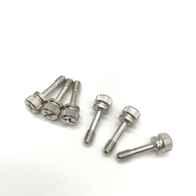 Moletage de cannelure de caractère des vis de machine d'acier inoxydable du captif M4X16 onze
