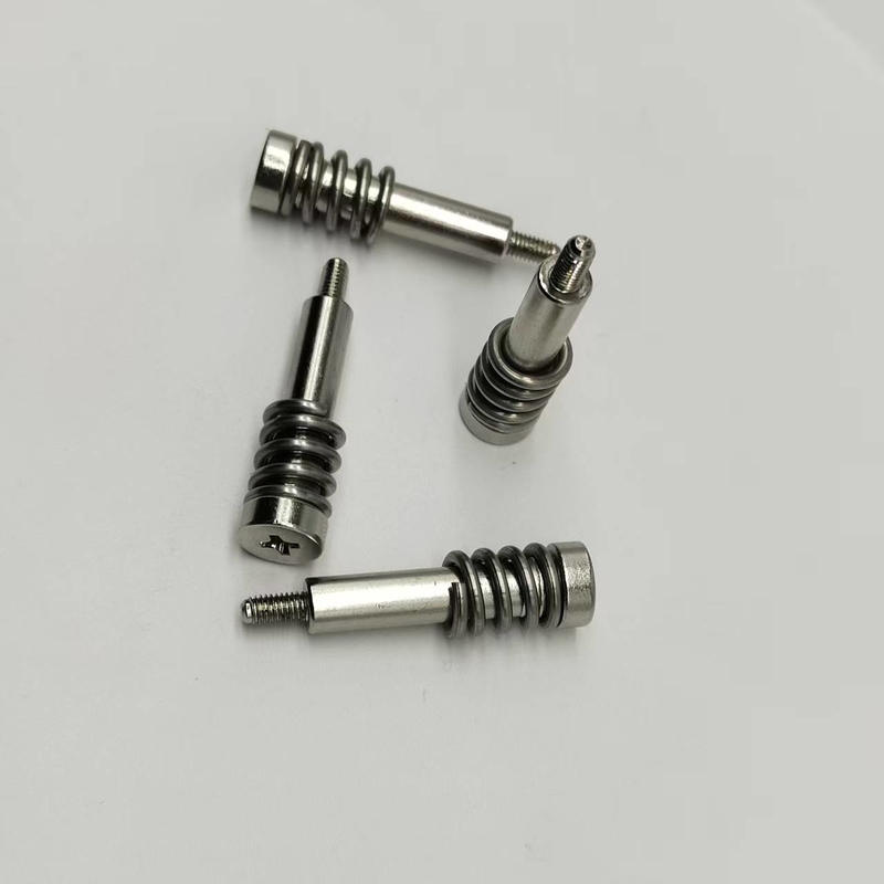 Des vis à ressorts de haute précision pour systèmes de refroidissement CPU/plaque mère/plateforme minière/automobile 100% QC testé Tailles personnalisées (M2-M12) Acier inoxydable 304/316 & Nylon