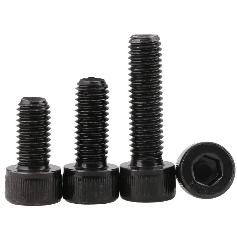 L'acier allié plaqué en noir Dacromet Automotive anti-séparation boulons HEX Socket Cap vis de tête de roue vis de moyeu de roue M10X1.5X35 Force 10.9