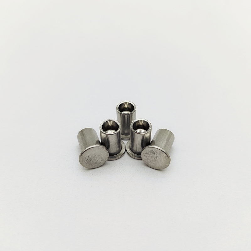 Rivets à tête plate en acier inoxydable DIN 7337 M3-M6