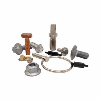 Anti-vol Non-standard boulon Plume fleur d'aluminium vis d'acier inoxydable ongle décoratif