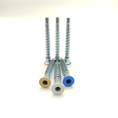 Vis à bois autotaraudeuses pour meubles à tête hexagonale en acier inoxydable 304 A2-70