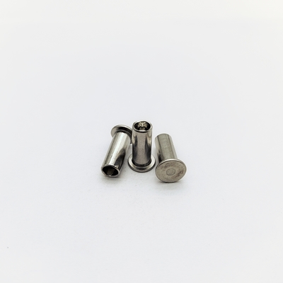Rivets à tête plate en acier inoxydable 304 M3-M6