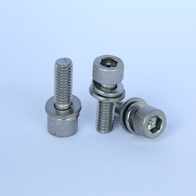 Les vis M6x20 ISO9001 de sécurité d'acier inoxydable de tête de sortilège ont approuvé Pin In Hex Screw