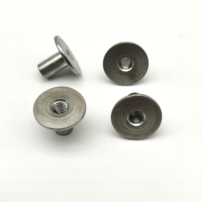 Collier creux Rivet en acier inoxydable T Cap ANSI Standard 1.583g Poids 13x10mm Rivets tubulaires creux en acier