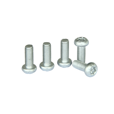 Vis de machine Torx de degré de sécurité de tête de bouton, vis M4X16mm de sécurité d'acier inoxydable de boulon