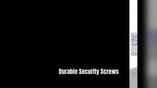 Fixations sécurisées Vis résistantes à la corrosion à haute résistance