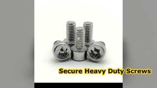 Les vis de verrouillage robustes sécurisent vos projets