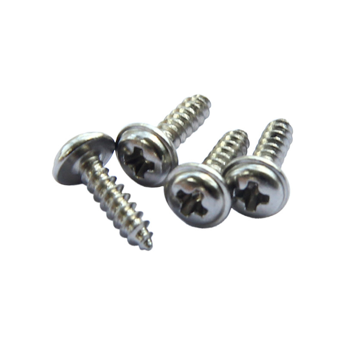 Stee inoxydable Pan Head Tapping Screw Stainless enfoncé par croix Stee Phillip Pan Head Tapping Screws